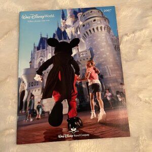 2/$35 Walt Disney World Travel Company Vacation Magazine Brochure 2007
